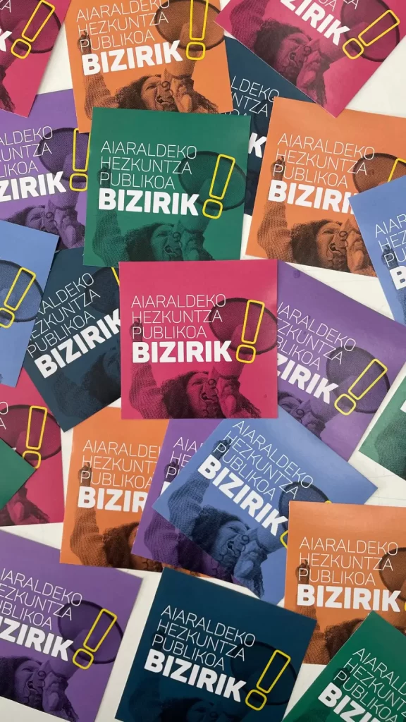 Diseño campaña para la educación pública en Aiaraldea